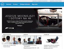 Tablet Screenshot of dell.com.pl