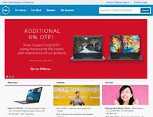 Tablet Screenshot of dell.com.my