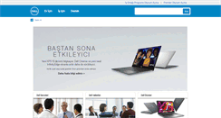Desktop Screenshot of dell.com.tr